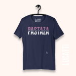 Camiseta estampado Pastaza mujer color navy premium