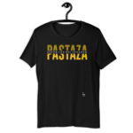 Camiseta estampado Pastaza hombre color negro premium