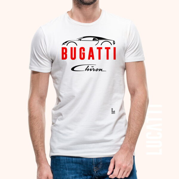 Camiseta personalizada de Bugatti chiron para hombre
