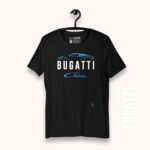 Camiseta estampada de Bugatti chiron para hombre personalizada