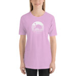 Camiseta de galápagos tortuga terrestre color lila mujer